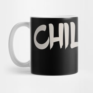 Chill Out Sloth Relaxed Chilled Slothy Vacation Mug
